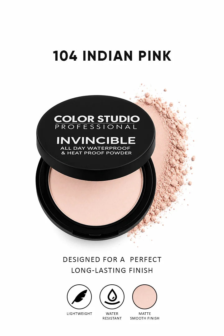 Color Studio Professional Invincible All Day Water Proof & Heat Proof Powder