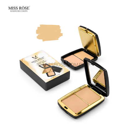 Miss Rose 2-Color Powder & 1-Color Creamy Foundation