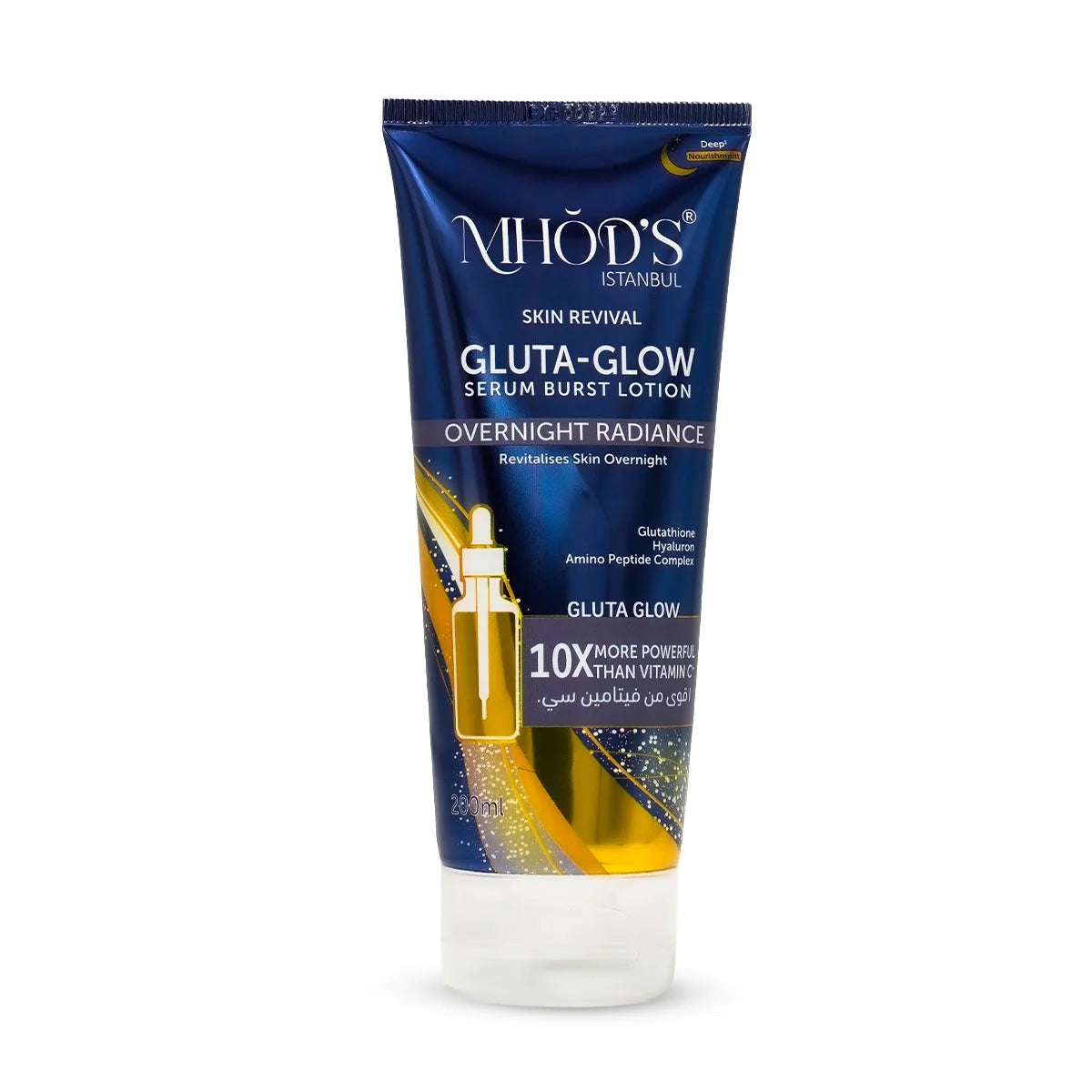 Mhod's Istanbul Skin Revival Gluta-Glow Serum Burst Lotion (200ml) – Overnight Radiance