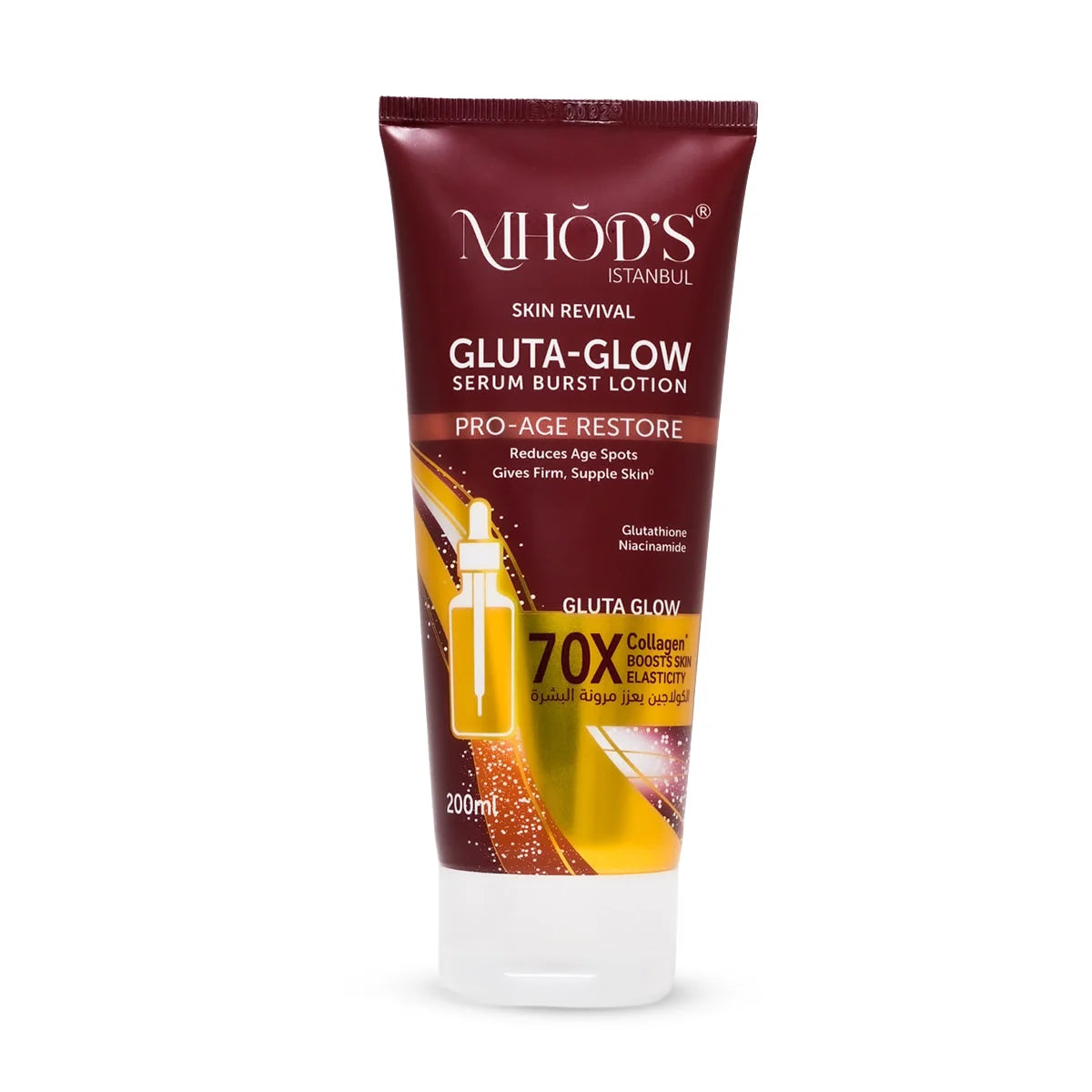 Mhod's Istanbul Skin Revival Gluta-Glow Serum Burst Lotion (200ml) – Pro-Age Restore