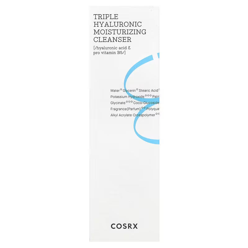 COSRX Triple Hyaluronic Moisturizing Cleanser with Pro Vitamin B5 (150ml)
