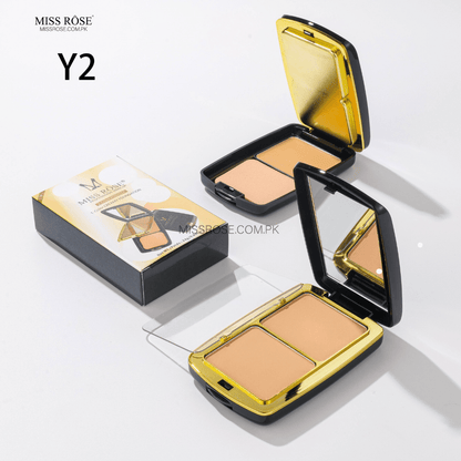 Miss Rose 2-Color Powder & 1-Color Creamy Foundation