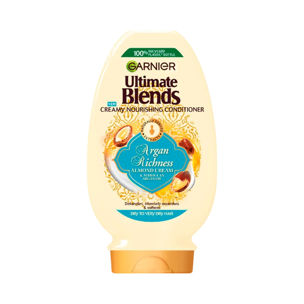 Garnier Ultimate Blends Argan Richness Conditioner | Creamy Nourishing 400ml