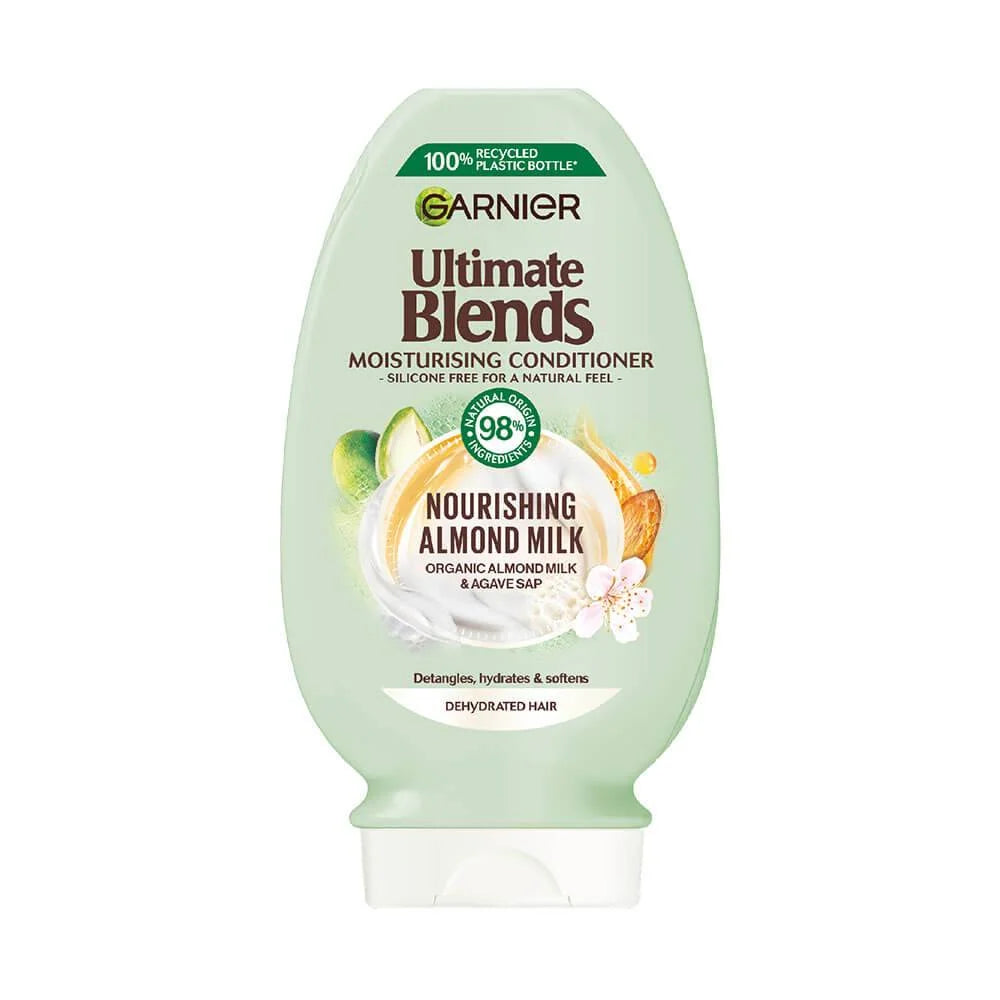 Garnier Ultimate Blends Moisturising Conditioner Nourishing Almond Milk 400ml
