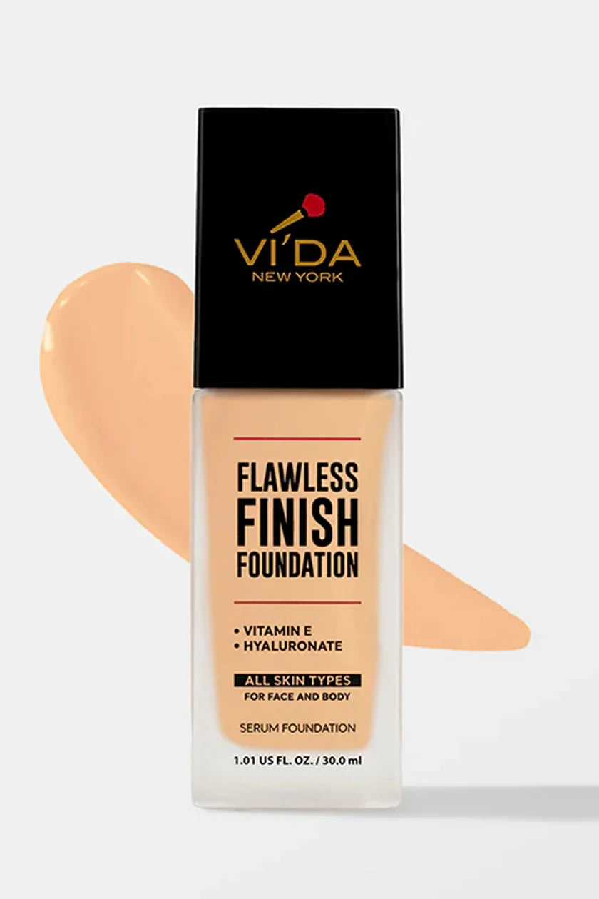 Vi'da New York Flawless Finish Serum Foundation | Vitamin E & Hyaluronate