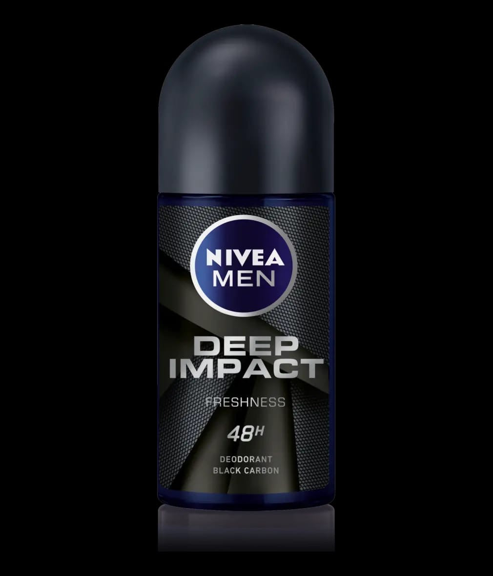 NIVEA Roll On Deodorant – Long Lasting Freshness & Odor Protection | Underarm Roll-On for Men & Women