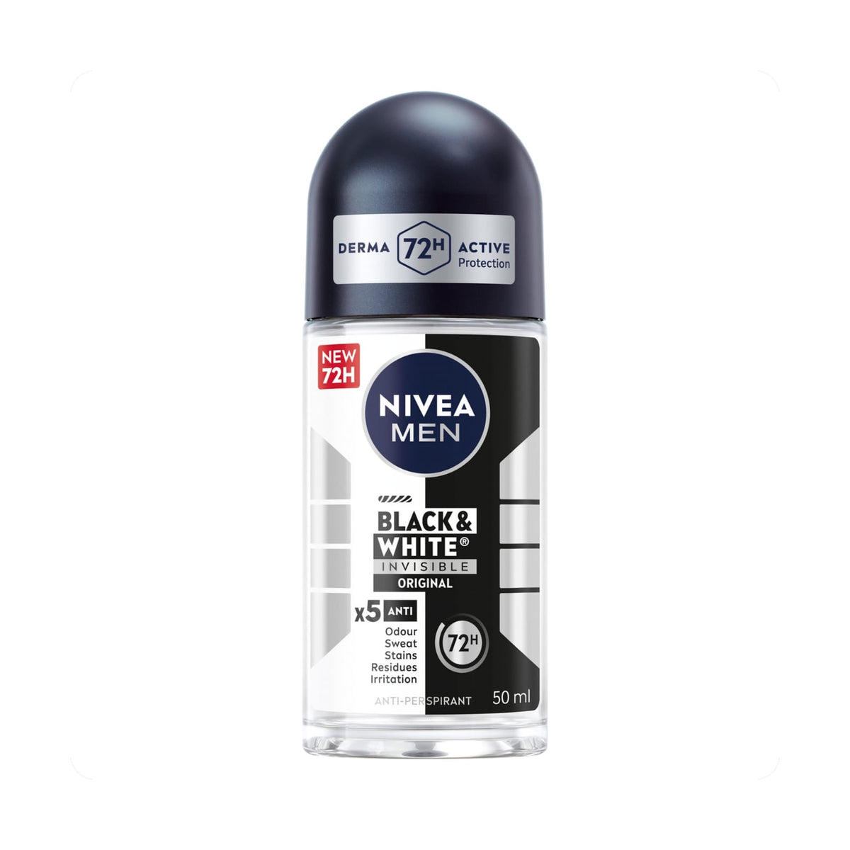 NIVEA Roll On Deodorant – Long Lasting Freshness & Odor Protection | Underarm Roll-On for Men & Women