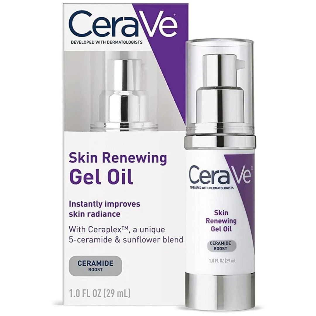 CeraVe Skin Renewing Gel Oil with Ceraplex 5-Ceramide & Sunflower Blend (29ml)