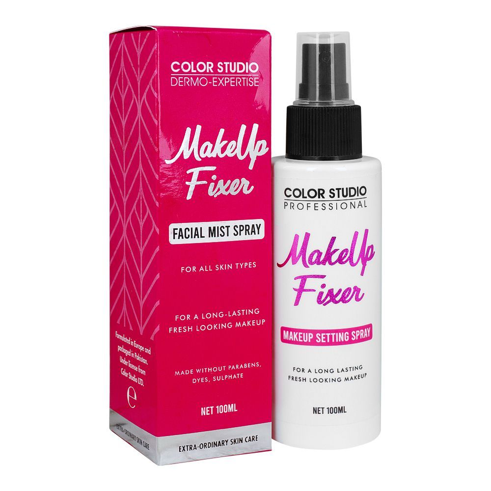 Color Studio Professional Makeup Fixer Facial Mist Spray100ML
