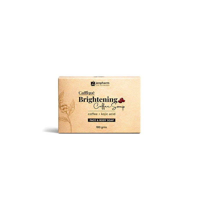 Jenpharm Caffiqué Brightening Coffee Soap with Kojic Acid (100g)