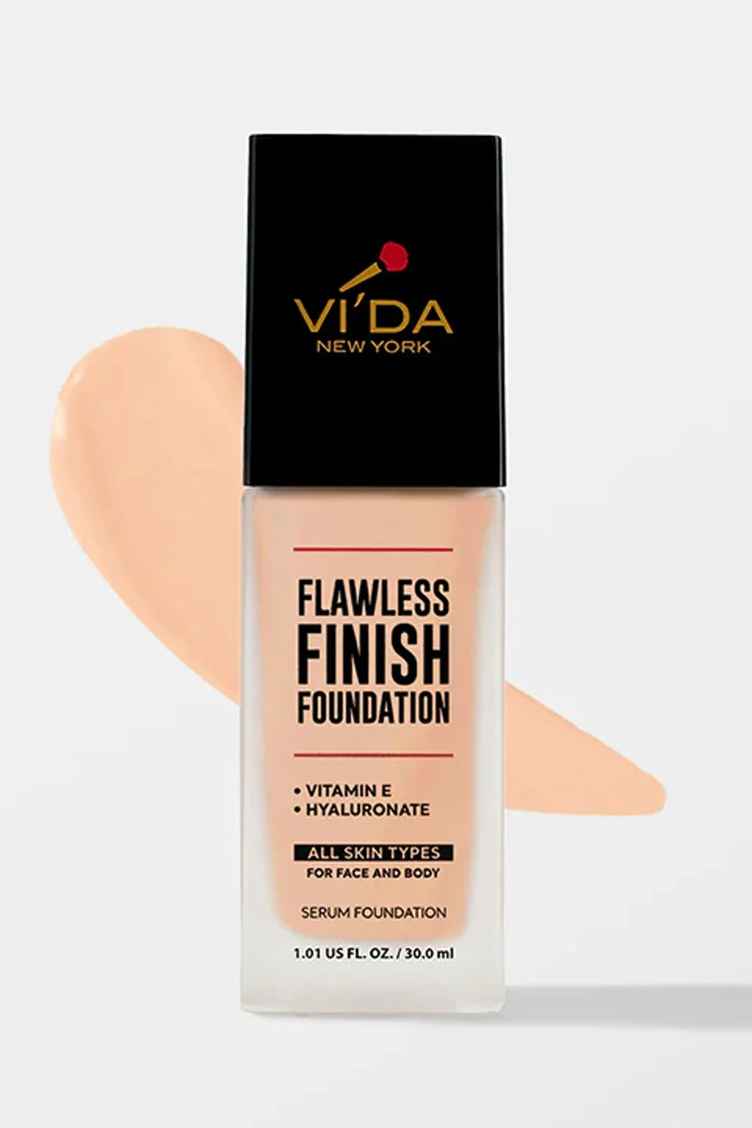 Vi'da New York Flawless Finish Serum Foundation | Vitamin E & Hyaluronate