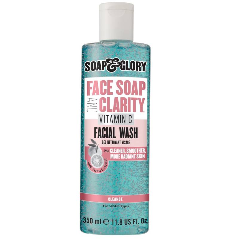 Soap & Glory Face Wash 400ml – Deep Cleansing Facial Wash for Clean, Fresh & Glowing Skin