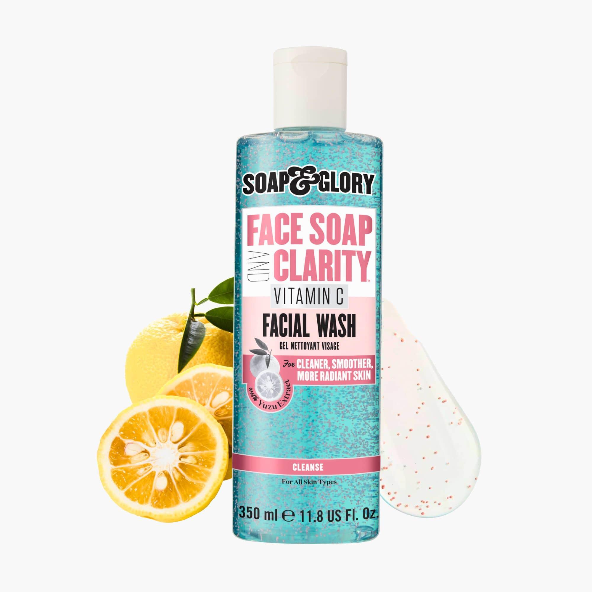 Soap & Glory Face Wash 400ml – Deep Cleansing Facial Wash for Clean, Fresh & Glowing Skin