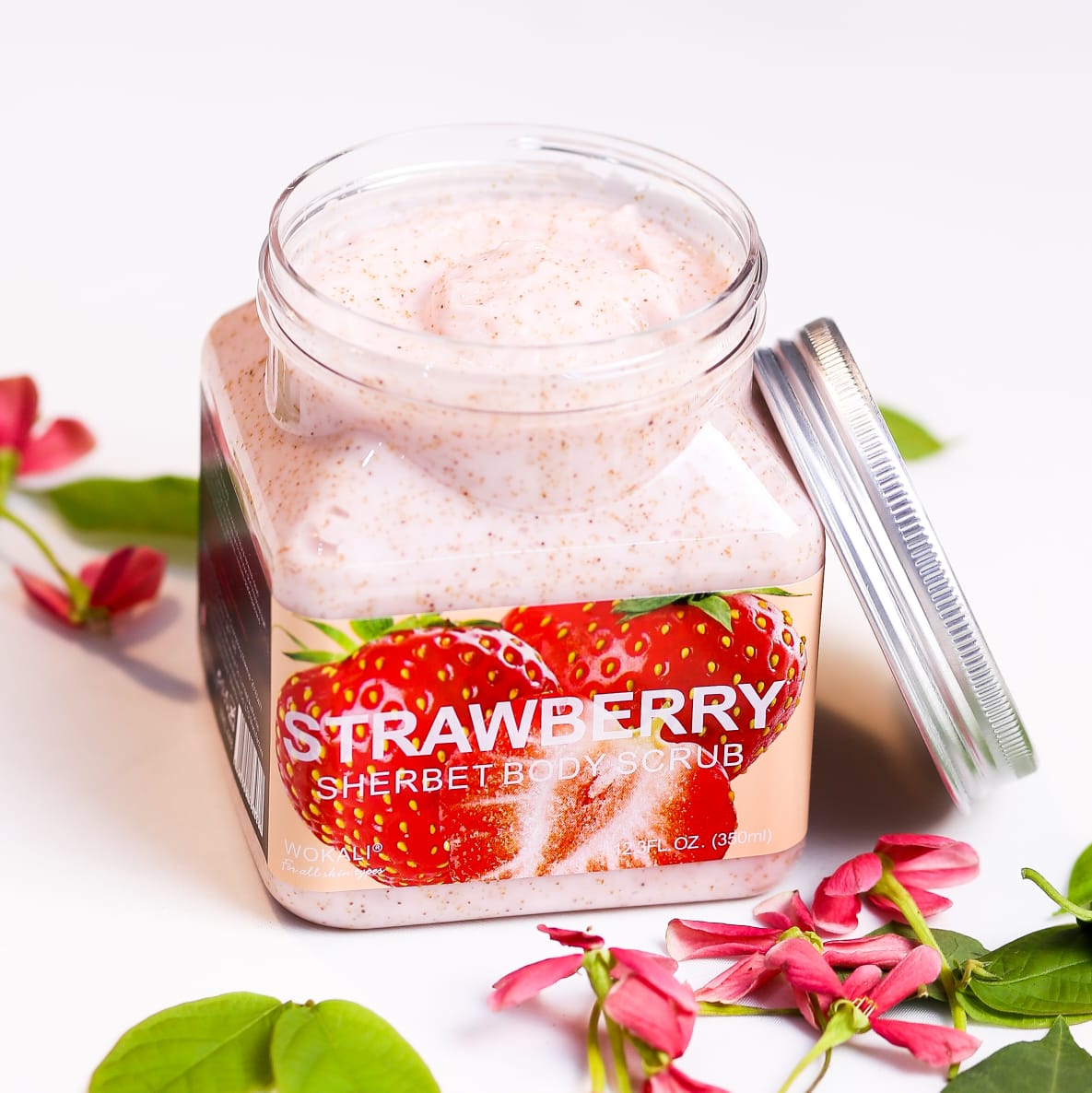 Wokila Body Scrub | Exfoliating Body Scrub for Smooth, Soft & Glowing Skin Ml 200