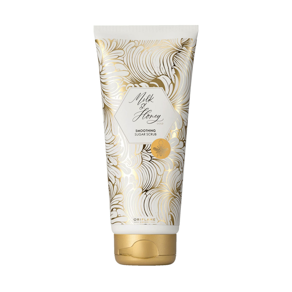 Oriflame Milk & Honey Gold Smoothing Sugar Scrub | Exfoliating Body Scrub for Smooth, Soft & Glowing Skin