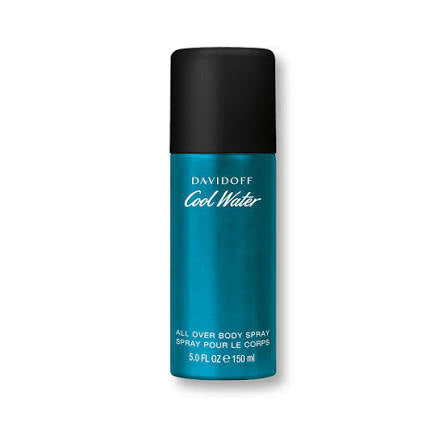 Davidoff Cool Water Body Spary | Long-Lasting Fresh Fragrance for Men – Cool & Refreshing Scent