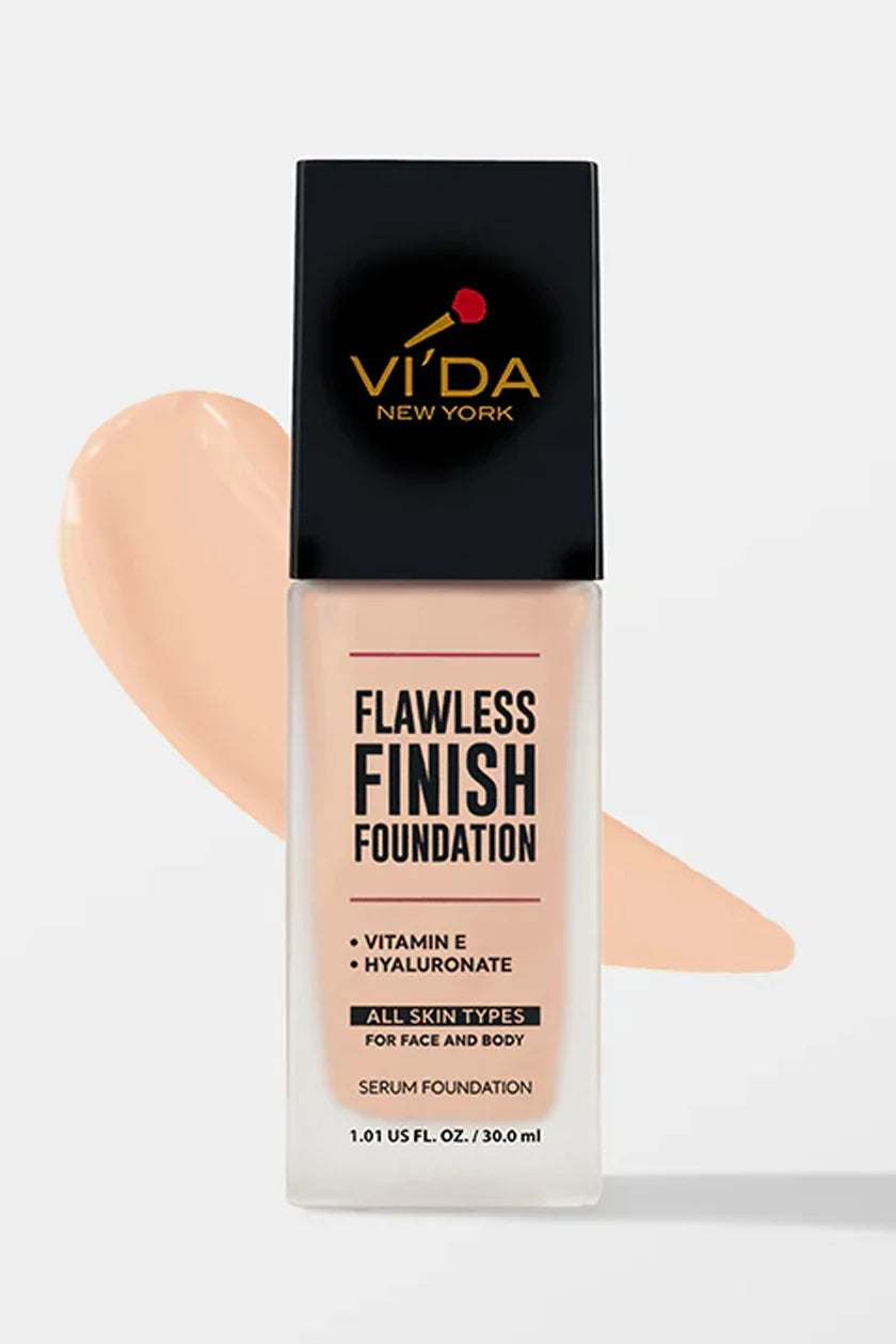 Vi'da New York Flawless Finish Serum Foundation | Vitamin E & Hyaluronate