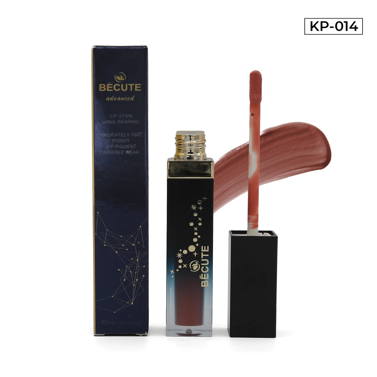 Bécute Advanced Lip Stain Long-Wearing & Carefree Wear - 6ml