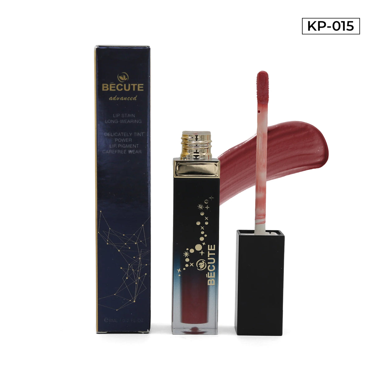 Bécute Advanced Lip Stain Long-Wearing & Carefree Wear - 6ml