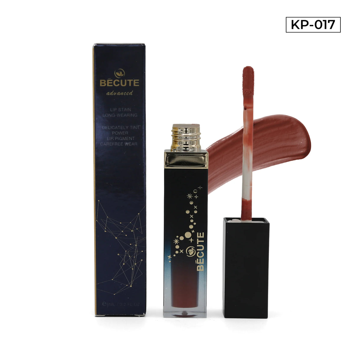 Bécute Advanced Lip Stain Long-Wearing & Carefree Wear - 6ml