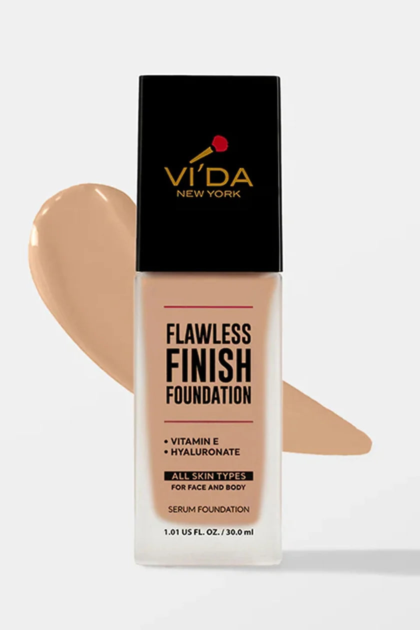 Vi'da New York Flawless Finish Serum Foundation | Vitamin E & Hyaluronate