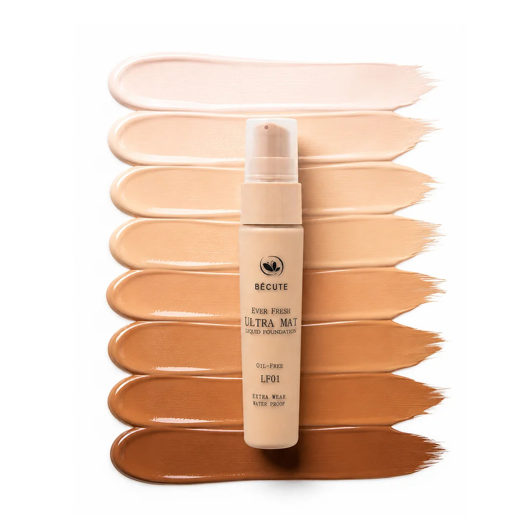 Becute Ultra Matt Liquid Foundation 30ML