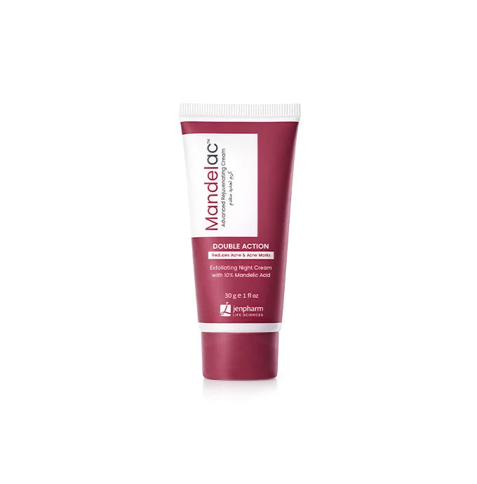 Jenpharm Mandelac Advanced Rejuvenating Exfoliating Night Cream with 10% Mandelic Acid (30g)