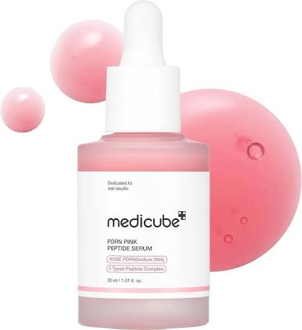 Medicube PDRN Pink Peptide Serum (30ml) - Anti-Aging & Firming Facial Serum