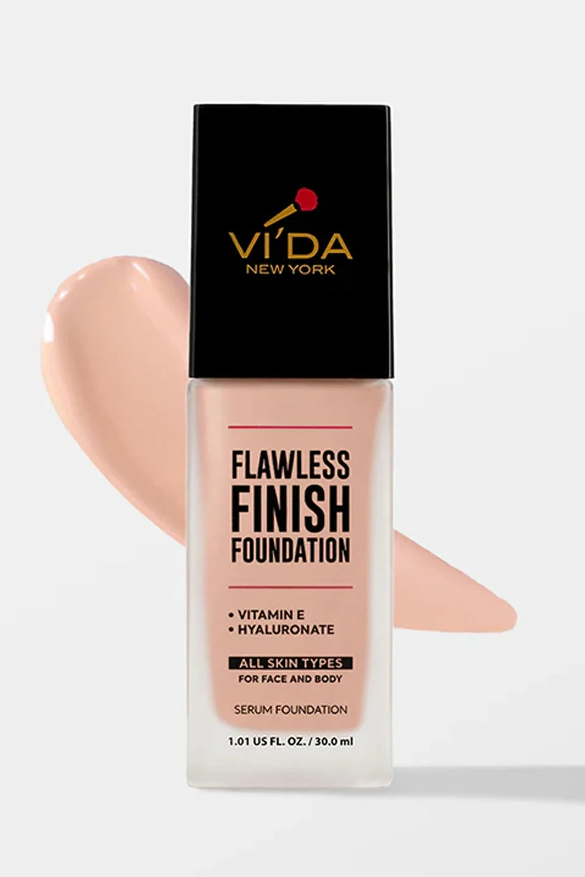 Vi'da New York Flawless Finish Serum Foundation | Vitamin E & Hyaluronate