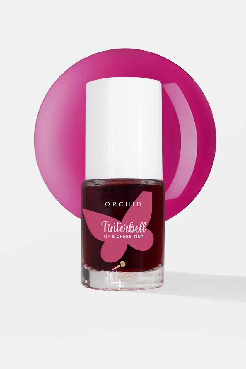 Vi'da New York Tinkerbell Lip & Cheek Tint - Orchid | Natural Dual-Use Stain