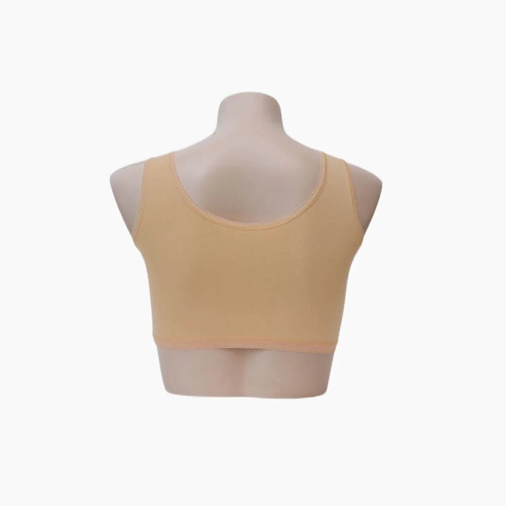 IFG Teens 001 Seamless Scoop Neck Crop Top & Camisole Set for Teens & Women