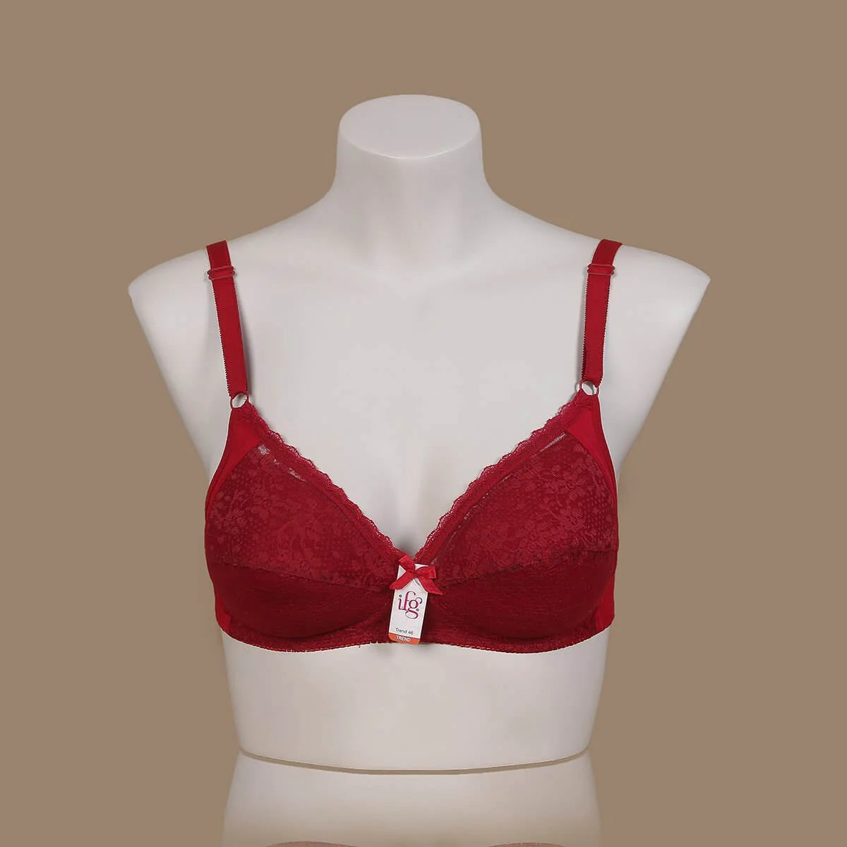 IFG Trend 46 Lace Bra With Foam For Women