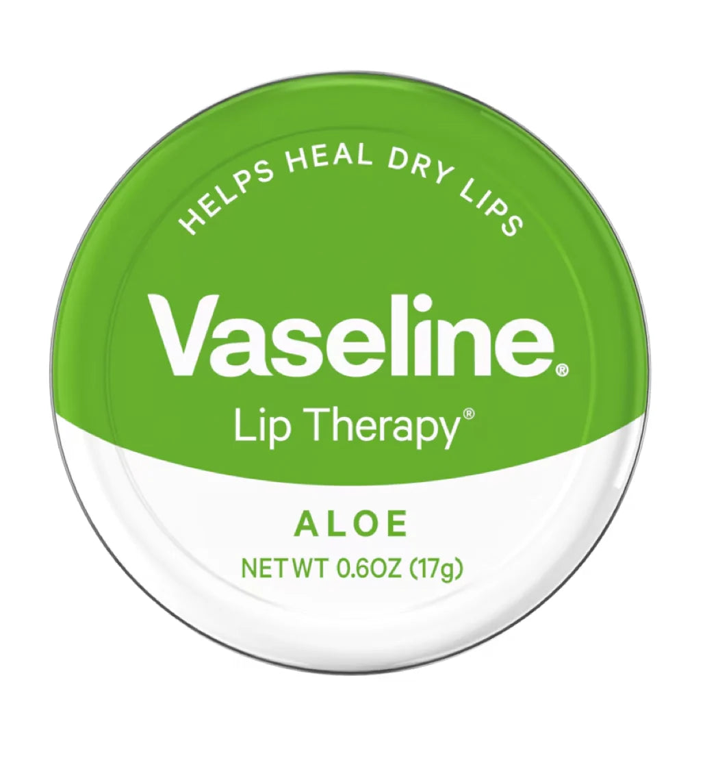 Vaseline Lip Therapy Aloe Vera Tin (17g) – Soothes & Helps Heal Dry Lips