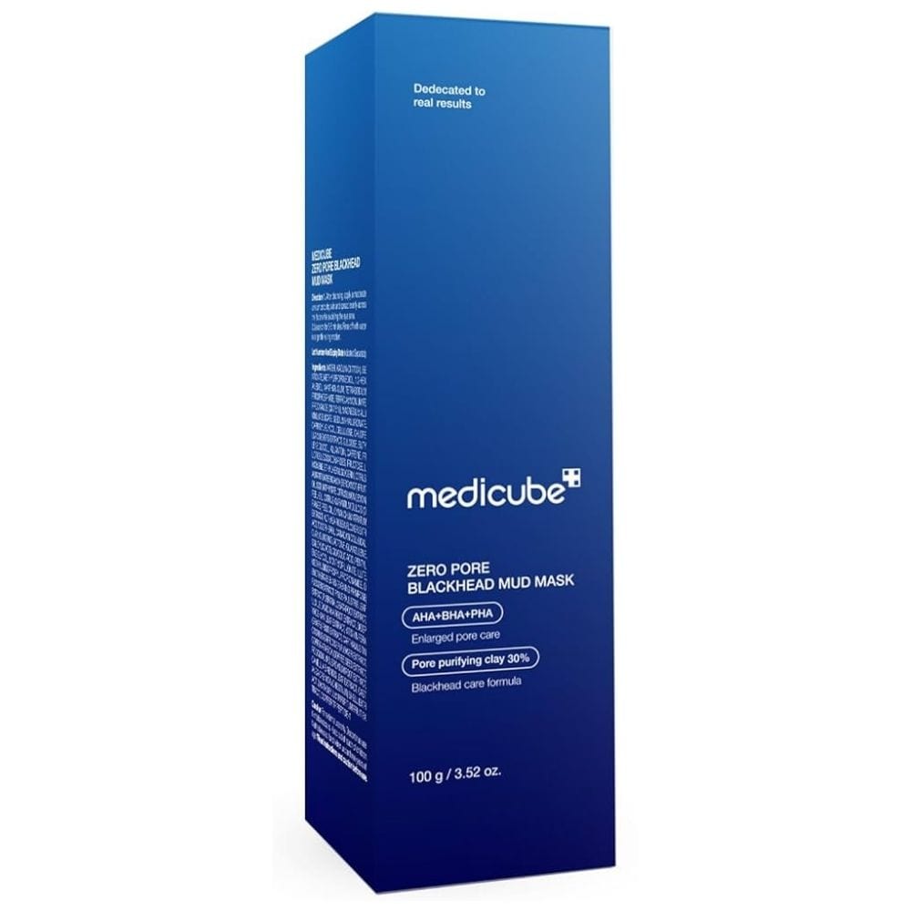Medicube Zero Pore Blackhead Mud Mask (100g) – Pore Purifying Clay Mask with AHA, BHA & PHA