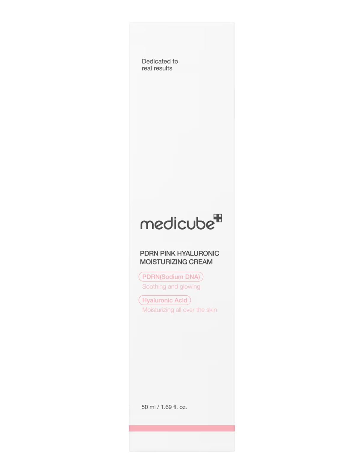 Medicube PDRN Pink Hyaluronic Moisturizing Cream (50ml) - Hydrating Face Cream
