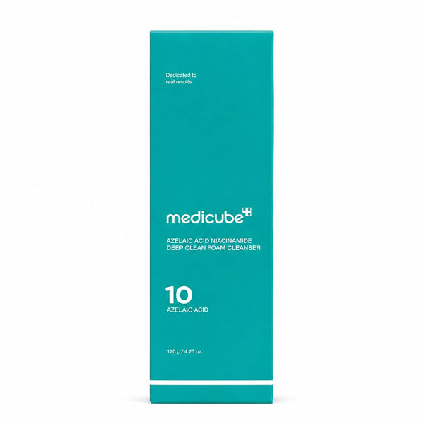 Medicube 10% Azelaic Acid & Niacinamide Deep Clean Foam Cleanser – Blemish Control & Pore Cleansing Face Wash (120g)