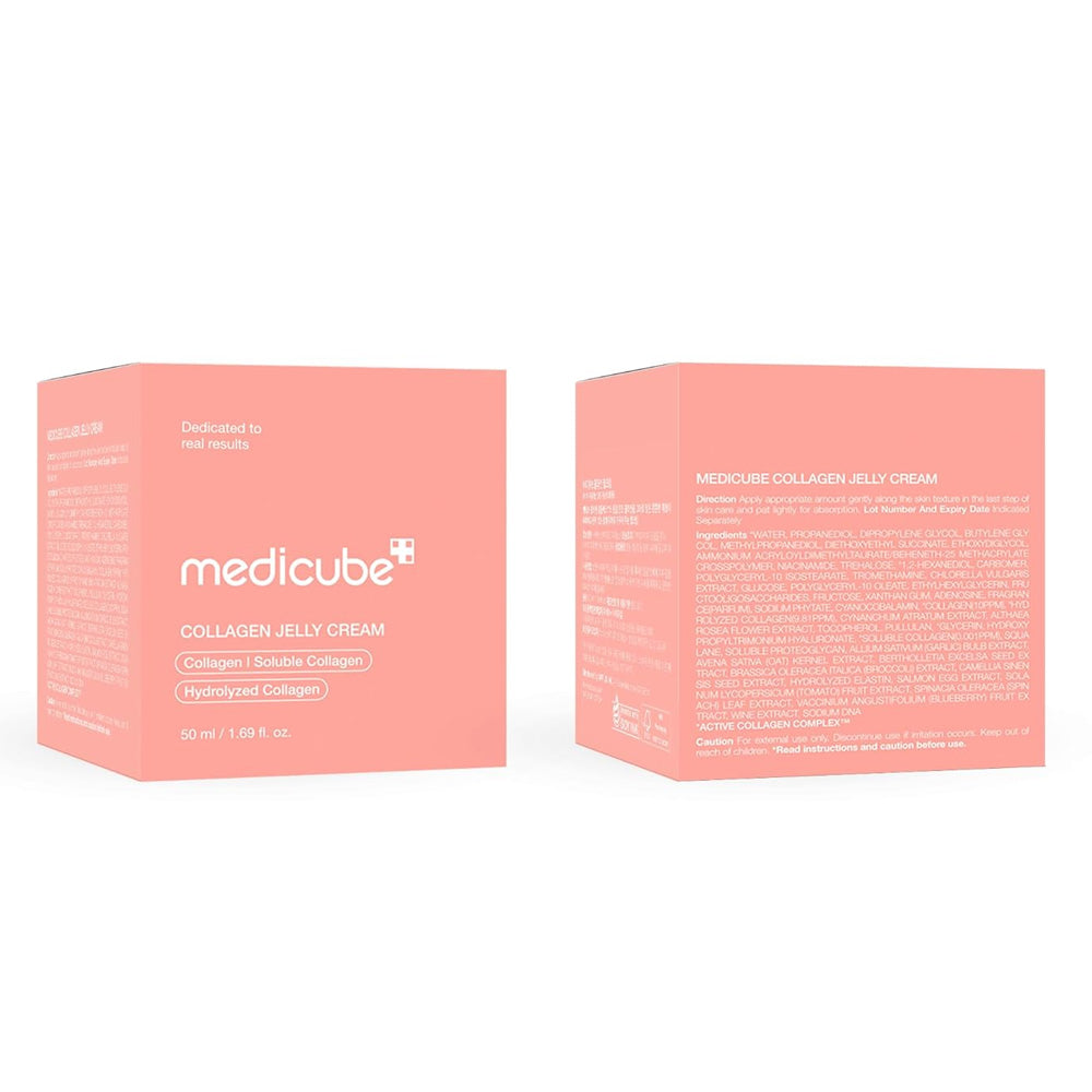 Medicube Collagen Jelly Cream (50ml) - Anti-Aging Hydrating Gel Moisturizer
