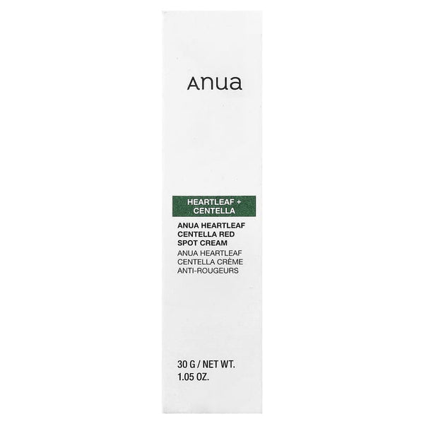 ANUA Heartleaf Centella Red Spot Cream (30g) – Calming Acne & Spot Treatment Cream