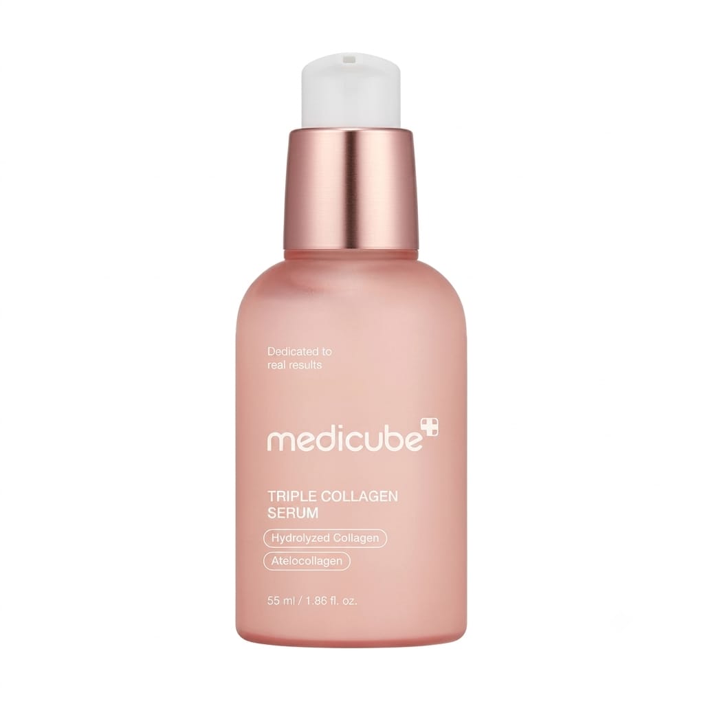 Medicube Triple Collagen Serum (55ml) – Hydrating & Firming Facial Serum with Hydrolyzed Collagen & Atelocollagen