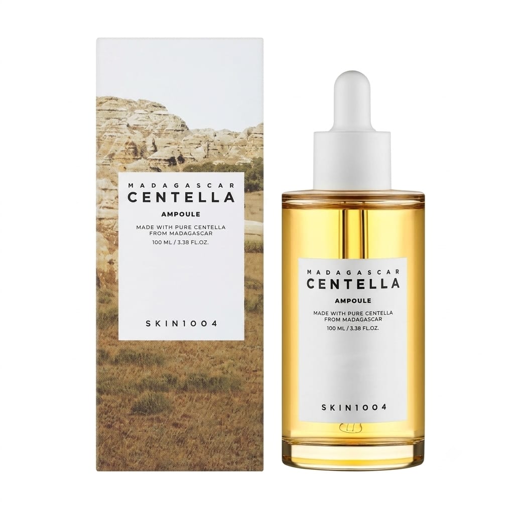 SKIN1004 Madagascar Centella Ampoule (100ml) – Soothing & Hydrating Facial Serum for Sensitive Skin | Korean Skincare
