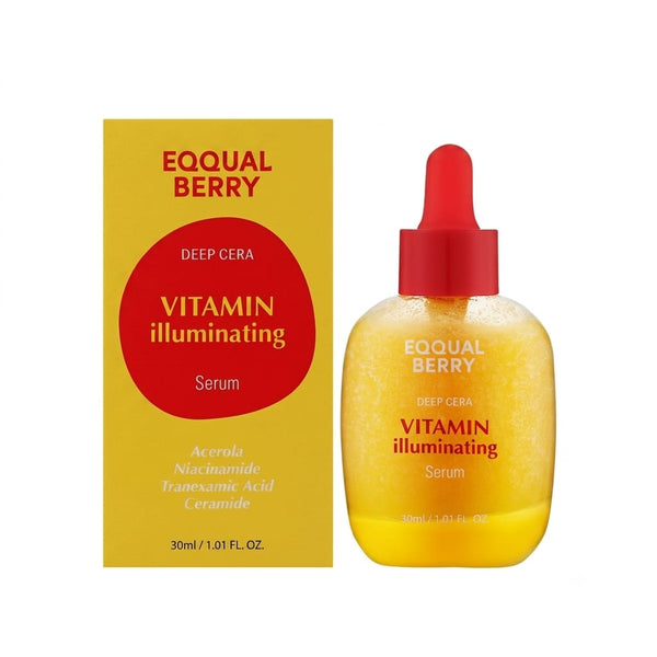 EQQUALBERRY Deep Cera Vitamin Illuminating Serum – 30ml