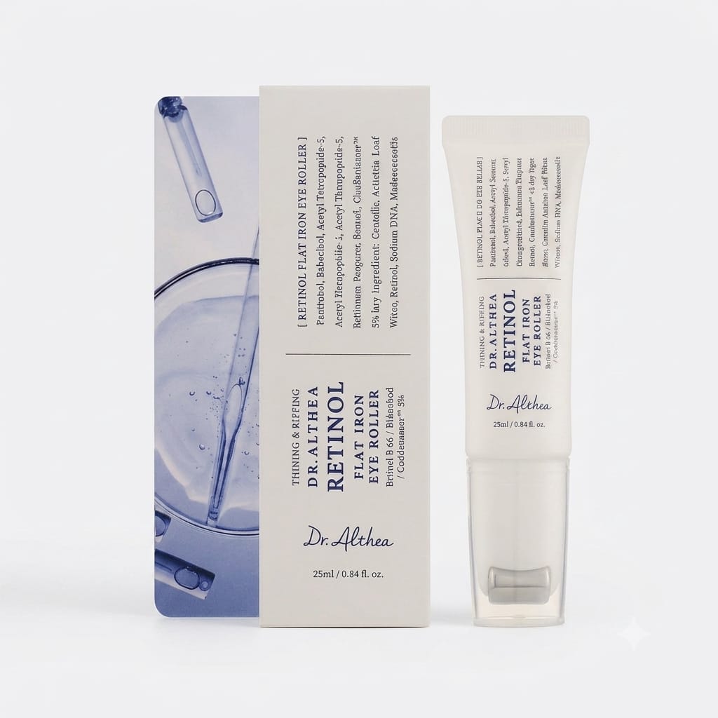 Dr. Althea Retinol Flat Iron Eye Roller (25ml)