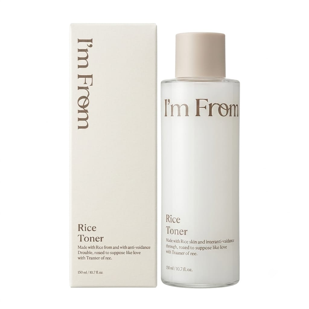 I'm From Rice Toner 150ml – Hydrating & Brightening Korean Facial Toner