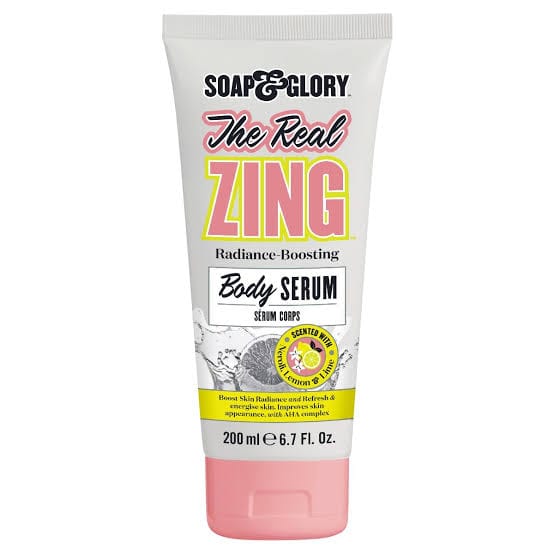 Soap & Glory The Real Zing Radiance-Boosting Body Serum (200ml)