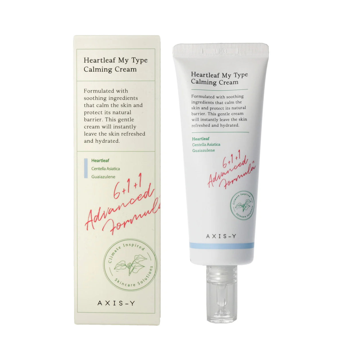 AXIS-Y Heartleaf My Type Calming Cream - Heartleaf, Centella & Guaiazulene - 60ml