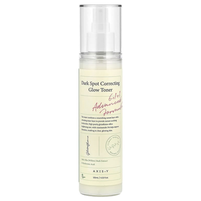 AXIS-Y Dark Spot Correcting Glow Toner - 5% Niacinamide & Glutathione - 125ml