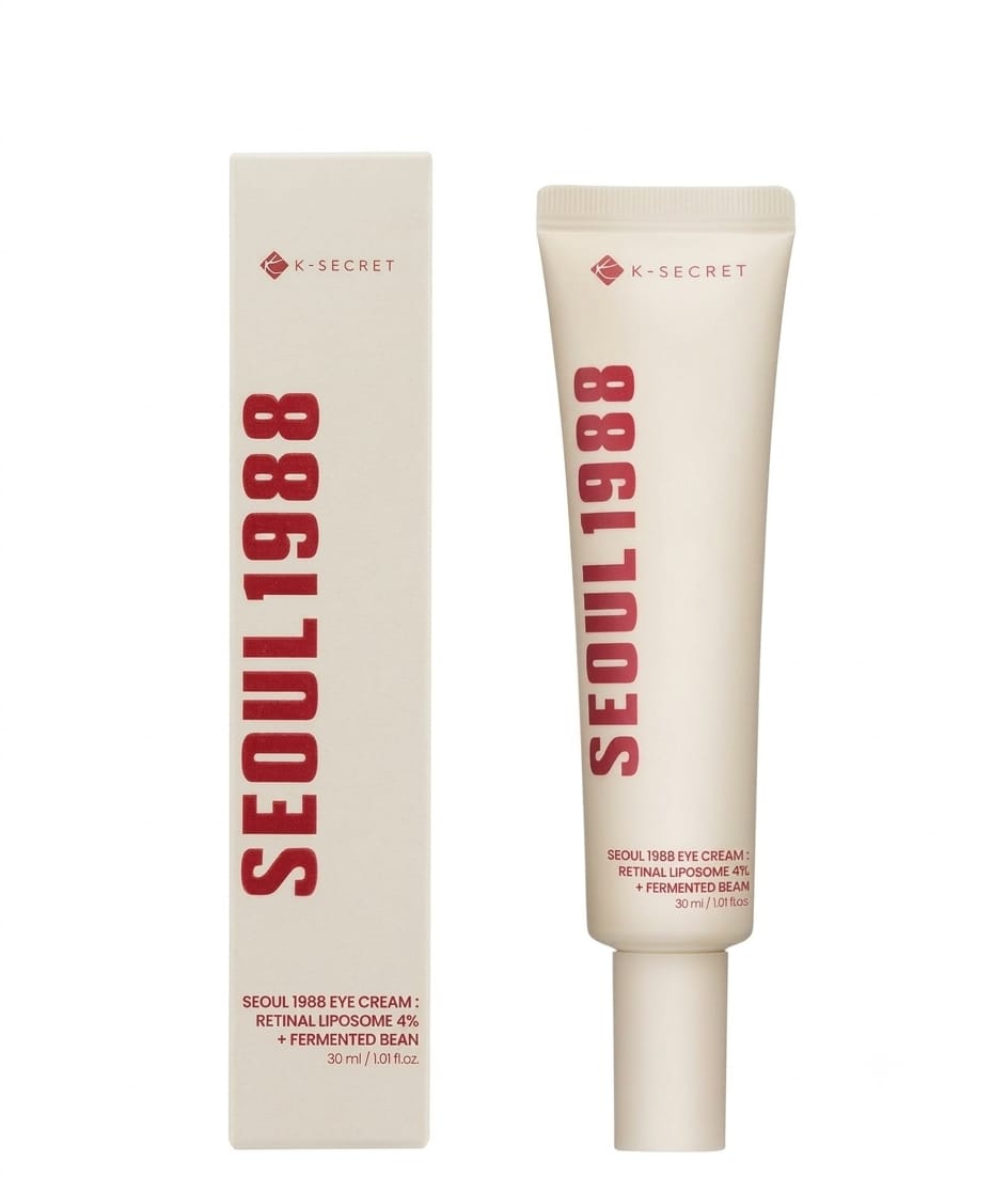 K-SECRET SEOUL 1988 Eye Cream : Retinal Liposome 4% + Fermented Bean (30ml)