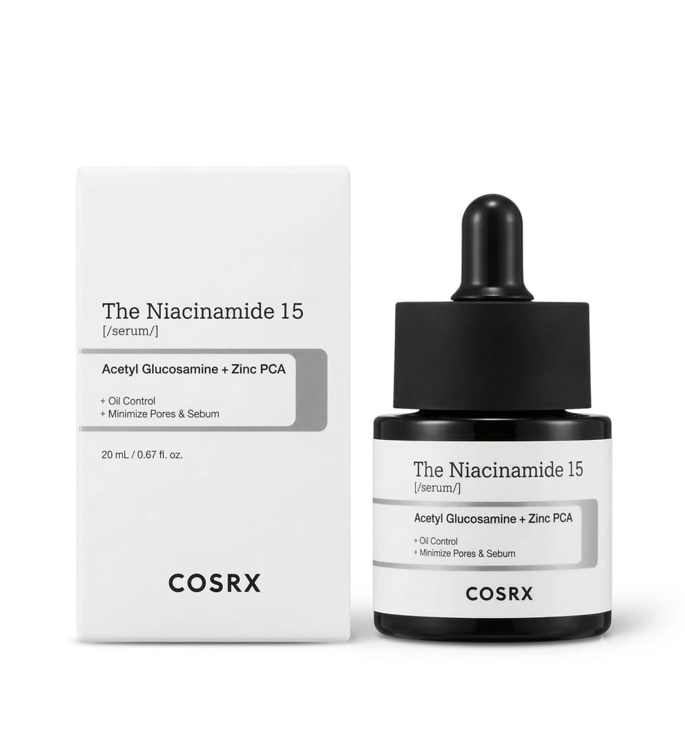 COSRX The Niacinamide 15 Serum with Acetyl Glucosamine & Zinc PCA (20ml)