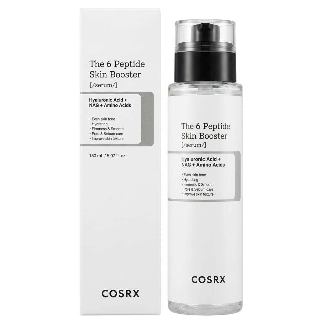 COSRX The 6 Peptide Skin Booster Serum with Hyaluronic Acid & NAG (150ml)