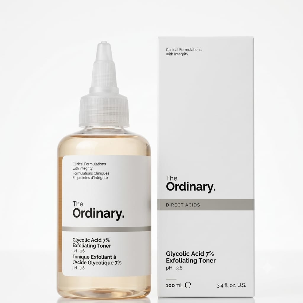 The Ordinary Glycolic Acid 7% Exfoliating Toner - 100ml